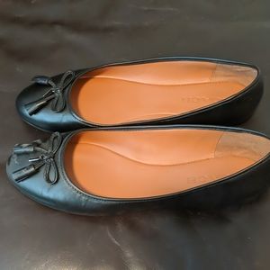 Coach black ballet Flats